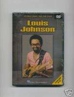 LOUIS JOHNSON   BASS GUITAR INSTRUCTION *NEW* DVD  