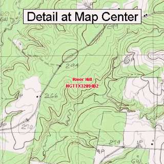   Map   River Hill, Texas (Folded/Waterproof)
