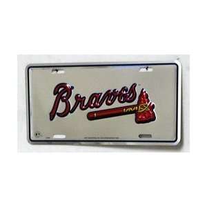  Atlanta Braves MLB Metal License Plate