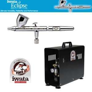  Iwata Eclipse HP CS 4207 Airbrushing System with Power Jet 