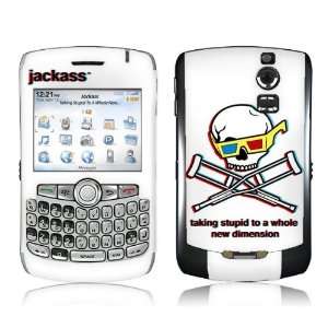   BlackBerry Curve  8300 8310 8320  Jackass  3D Skin Electronics