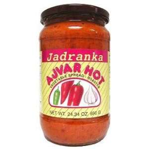 Ajvar Hot (Jadranka) 670g (23.6 oz)  Grocery & Gourmet 