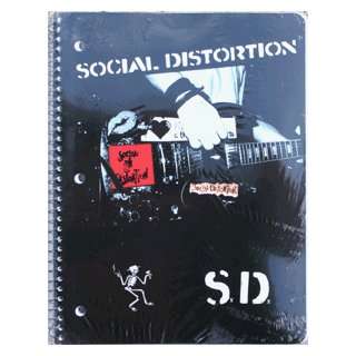  SOCIAL DISTORTION mainliner notebook 80 pages Sports 