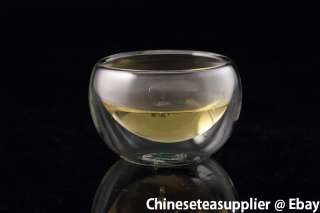 60cc Double Layer Glass Cup Tea Cup  