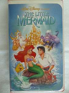 The Little Mermaid (VHS, 1990) 012257913033  