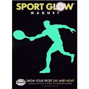  Glow in the Dark Tennis Car Magnet   SPORT GLOWTM (Boy 