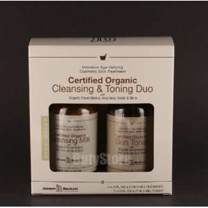 Janson Beckett Certified Organic Cleansing and Toning Duo