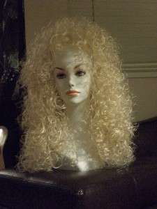 28 long Wig w/ Tight Curls   Lioness   Cher Wig  