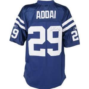  Joseph Addai Autographed Jersey  Details Indianapolis 