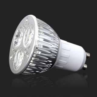 9W Gu10 Plug 3x3W Energy Saving Led Light Downlight Warm White Bulb 