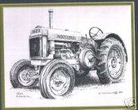 John Deere Tractor Print AR Unstyled LE of 500  