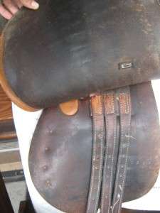   above comments quality saddle made in england needs a bit of love