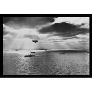 United Nations Convoy Peacefully Sailing 16X24 Canvas Giclee  