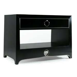  Black Lume End Table