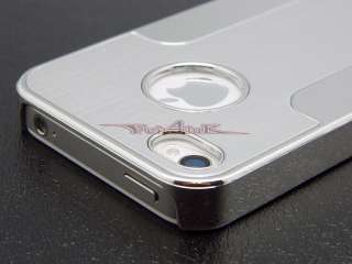   ALUMINUM METAL SNAP ON HARD CASE COVER FOR IPHONE 4 4S 4G  