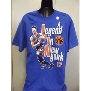  Mens New York Knicks Jeremy Lin Legend T Shirt (XXL 