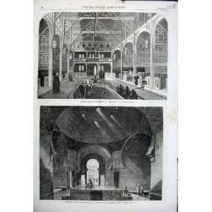 1862 Turkish Baths Jermyn Street Hararah Meshlakh Room 