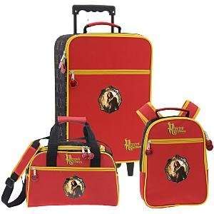  Disney Pirates of the Caribbean Rolling Luggage Set with 