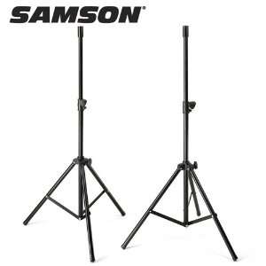  Samson LS2 Pair of Speaker Stands Musical Instruments
