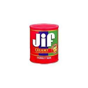 Jif Peanut Butter Creamy Family Size   6 Grocery & Gourmet Food
