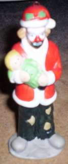 EMMITT KELLY JR FLAMBRO CLOWN ORNAMENT 4 1/4  