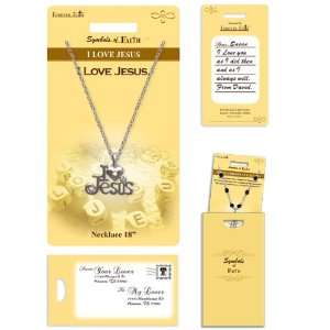  I Love Jesus Necklace ~ Fashion Jewelry