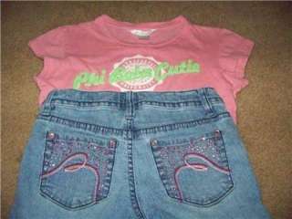 HUGE 36pc.GIRLS SIZE 7/8 SUMMER CLOTHES~JUSTICE~LIMITED*TOO~GAP~OLD 