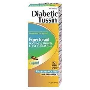  Diabetic Tussin Ex Expectorant 4oz