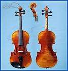 Hand Carved Full Size Violin Labeled Sandner Germany Dominant Strings
