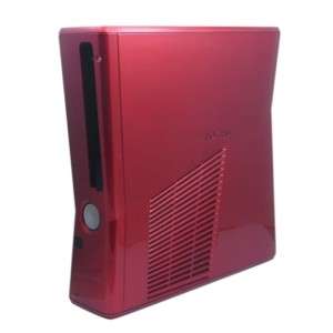 Xbox 360 Slim Replacement Case Housing Full Shell Metallic Red  
