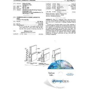  NEW Patent CD for CUSHIONED JOINT OF MODULAR IRON TO STEEL 