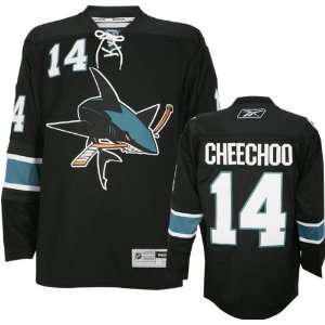 Jonathan Cheechoo Jersey Reebok Alternate San Jose Sharks Premier 
