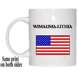  US Flag   Wimauma Lithia, Florida (FL) Mug Everything 