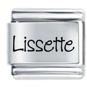  Name Lissette Italian Charms Bracelet Link Pugster 