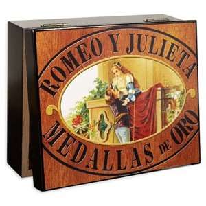  Romeo y Julieta Viejo Logo Cigar Humidor 20 Capacity