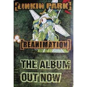  Linkin Park (Reanimation, Original) Music Poster Print 