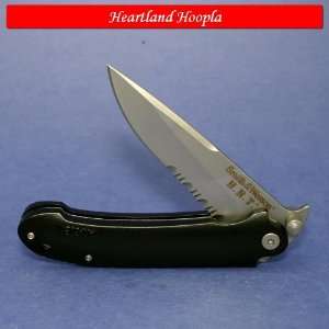  S&W HRT Linerlock Knife With Black Magnesium Handles 