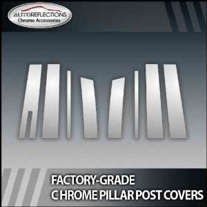  2010 2012 Lincoln Mkt 8Pc Chrome Pillar Post Covers W/ Key 