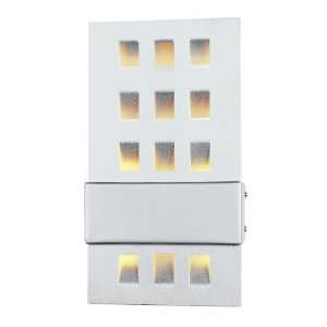   Lt Modern Sconce W/ Reflecting WaffleMDN 161