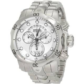   Mens 1537 Reserve Venom Chronograph Silver Dial Stainless Steel Watch