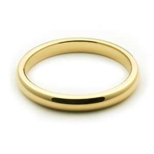  14K yellow Gold Mens & Womens Wedding Bands 2.5mm 