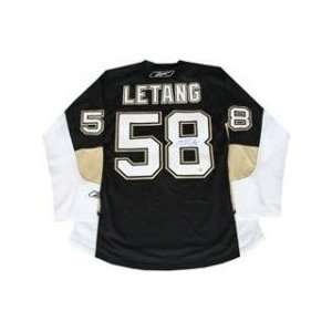  Kris Letang Autographed/Hand Signed Pro Jersey Sports 