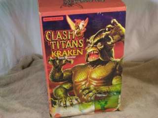 Mattel Clash of the Titans Kraken 1981 Action Figure w/Box Ray 