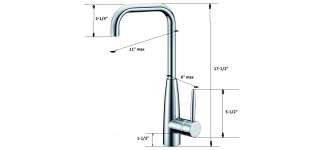 MODERN BRAND NEW KITCHEN FAUCET, BRUSHED NICKEL  