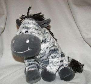 Koala Baby Black White Striped Zebra Plush Stuffed Toy  
