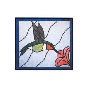  Stained Glass Hummingbird