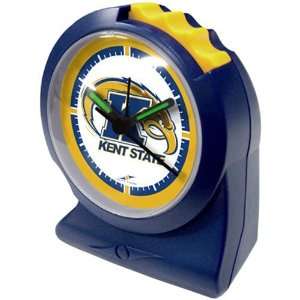 Kent State Golden Flashes Navy Blue Gripper Alarm Clock  