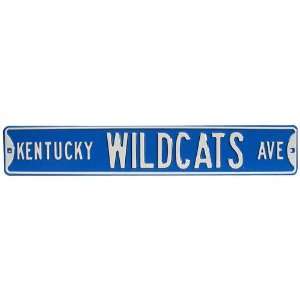    Authentic Street Signs Kentucky Wildcats Ave
