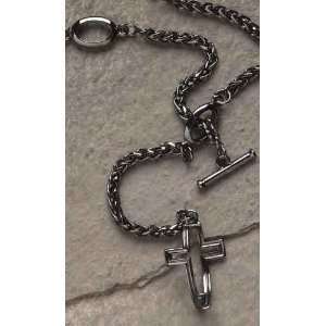   CrossFish Lariat Style Religious Chain Necklaces 18