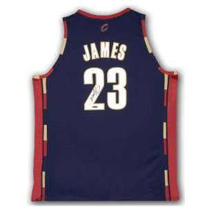   Autographed Clevland Cavs Alternate (Blue) Jersey